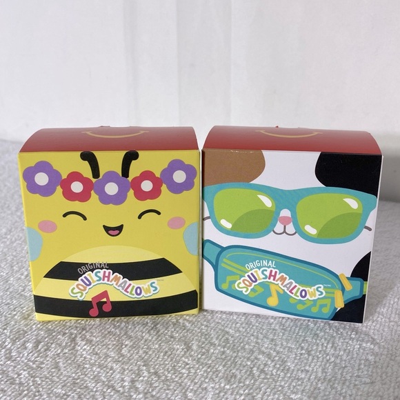Original Squishmallows McDonalds Happy Meal Toys x2 Sunny & Cam - Picture 5 of 10
